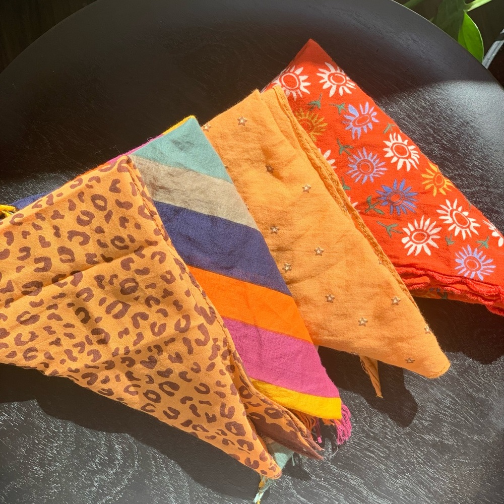 4-pack Madewell Bandanas